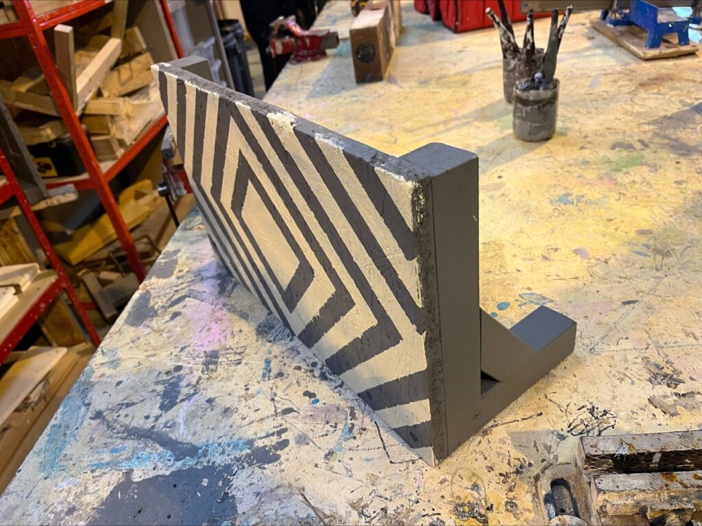 Josh Clays Painted Shelf